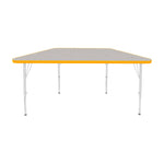 Mahar Creative Colors Small Trapezoid Creative Colors Activity Table with Heavy Duty Laminate Top (24