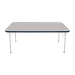 Mahar Creative Colors Large Rectangle Creative Colors Activity Table with Heavy Duty Laminate Top (30