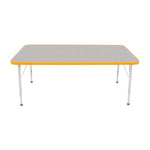 Mahar Creative Colors Large Rectangle Creative Colors Activity Table with Heavy Duty Laminate Top (30
