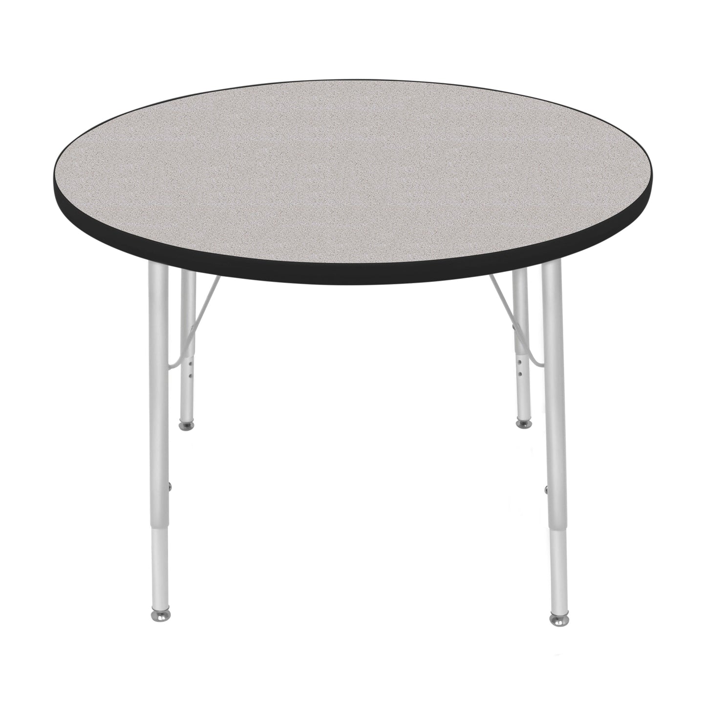 Mahar Creative Colors Large Round Creative Colors Activity Table with Heavy Duty Laminate Top (36" Diameter x 22-30"H) - SchoolOutlet