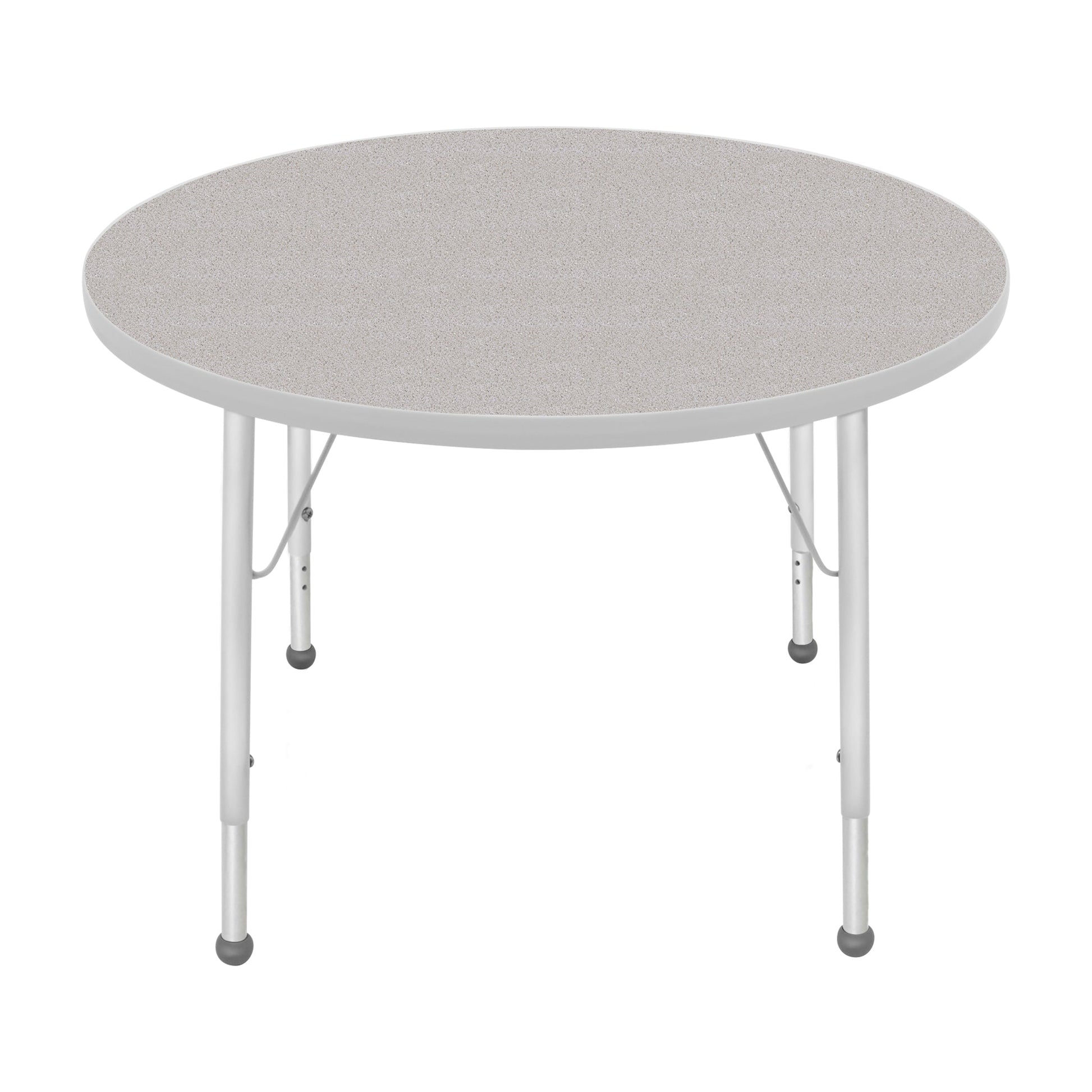 Mahar Creative Colors Large Round Creative Colors Activity Table with Heavy Duty Laminate Top (36" Diameter x 22-30"H) - SchoolOutlet