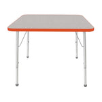 Mahar Creative Colors Large Square Creative Colors Activity Tables with Heavy Duty Laminate Top (36