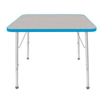 Mahar Creative Colors Large Square Creative Colors Activity Tables with Heavy Duty Laminate Top (36