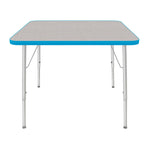 Mahar Creative Colors Large Square Creative Colors Activity Tables with Heavy Duty Laminate Top (36