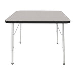 Mahar Creative Colors Large Square Creative Colors Activity Tables with Heavy Duty Laminate Top (36