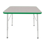 Mahar Creative Colors Large Square Creative Colors Activity Tables with Heavy Duty Laminate Top (36