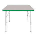 Mahar Creative Colors Large Square Creative Colors Activity Tables with Heavy Duty Laminate Top (36