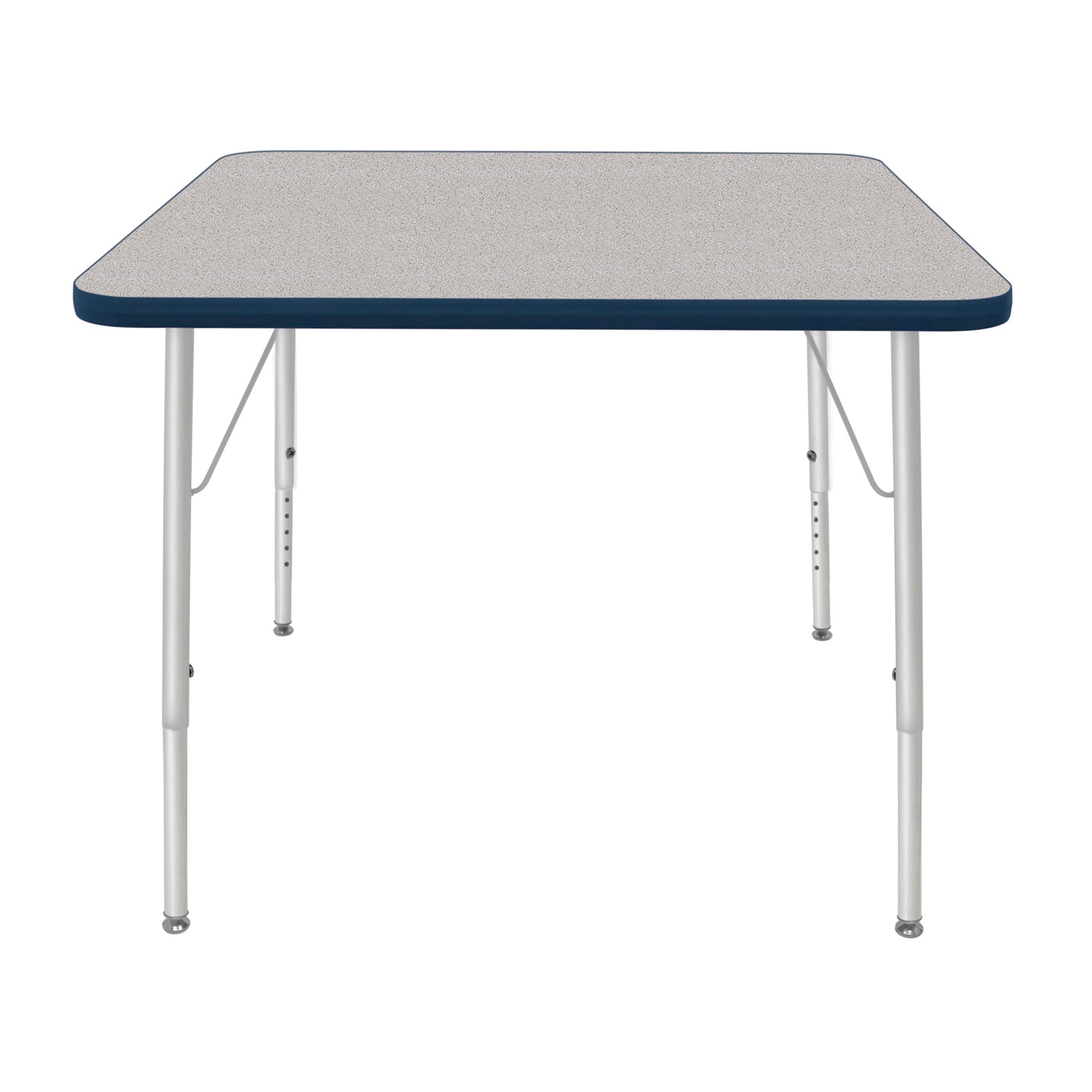 Mahar Creative Colors Large Square Creative Colors Activity Tables with Heavy Duty Laminate Top (36"W x 36"L x 21-30"H) - SchoolOutlet