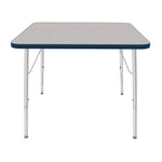 Mahar Creative Colors Large Square Creative Colors Activity Tables with Heavy Duty Laminate Top (36