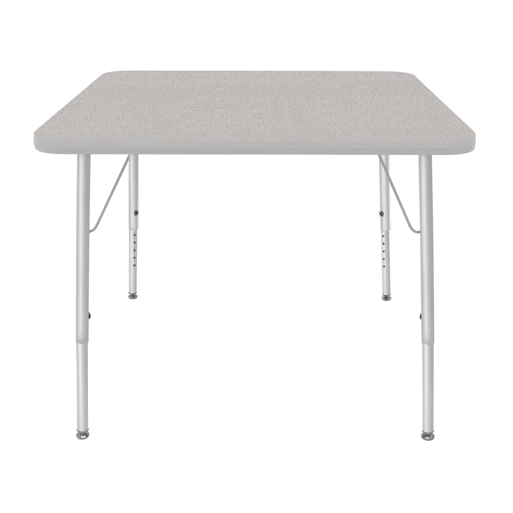 Mahar Creative Colors Large Square Creative Colors Activity Tables with Heavy Duty Laminate Top (36"W x 36"L x 21-30"H) - SchoolOutlet