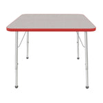Mahar Creative Colors Large Square Creative Colors Activity Tables with Heavy Duty Laminate Top (36
