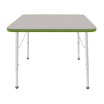 Mahar Creative Colors Large Square Creative Colors Activity Tables with Heavy Duty Laminate Top (36
