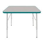 Mahar Creative Colors Large Square Creative Colors Activity Tables with Heavy Duty Laminate Top (36
