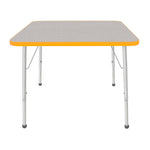 Mahar Creative Colors Large Square Creative Colors Activity Tables with Heavy Duty Laminate Top (36