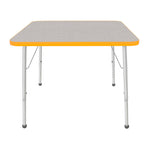 Mahar Creative Colors Large Square Creative Colors Activity Tables with Heavy Duty Laminate Top (36