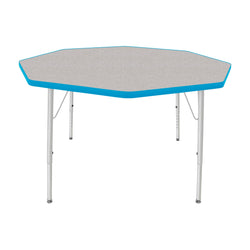 Mahar Creative Colors Octagon Creative Colors Activity Table with Heavy Duty Laminate Top