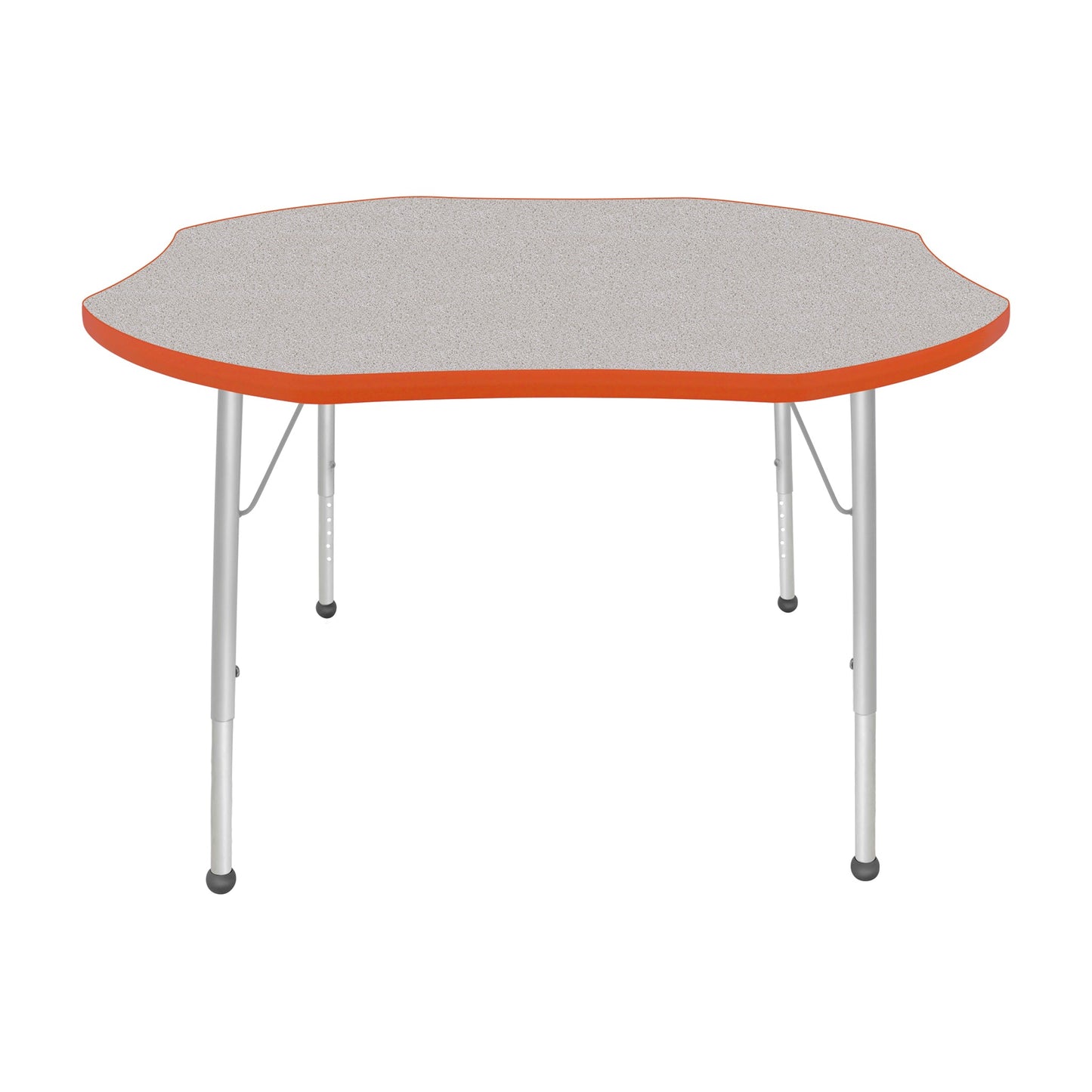 Mahar Creative Colors Shamrock Creative Colors Activity Table with Heavy Duty Laminate Top (48" Diameter x 21-30"H) - SchoolOutlet