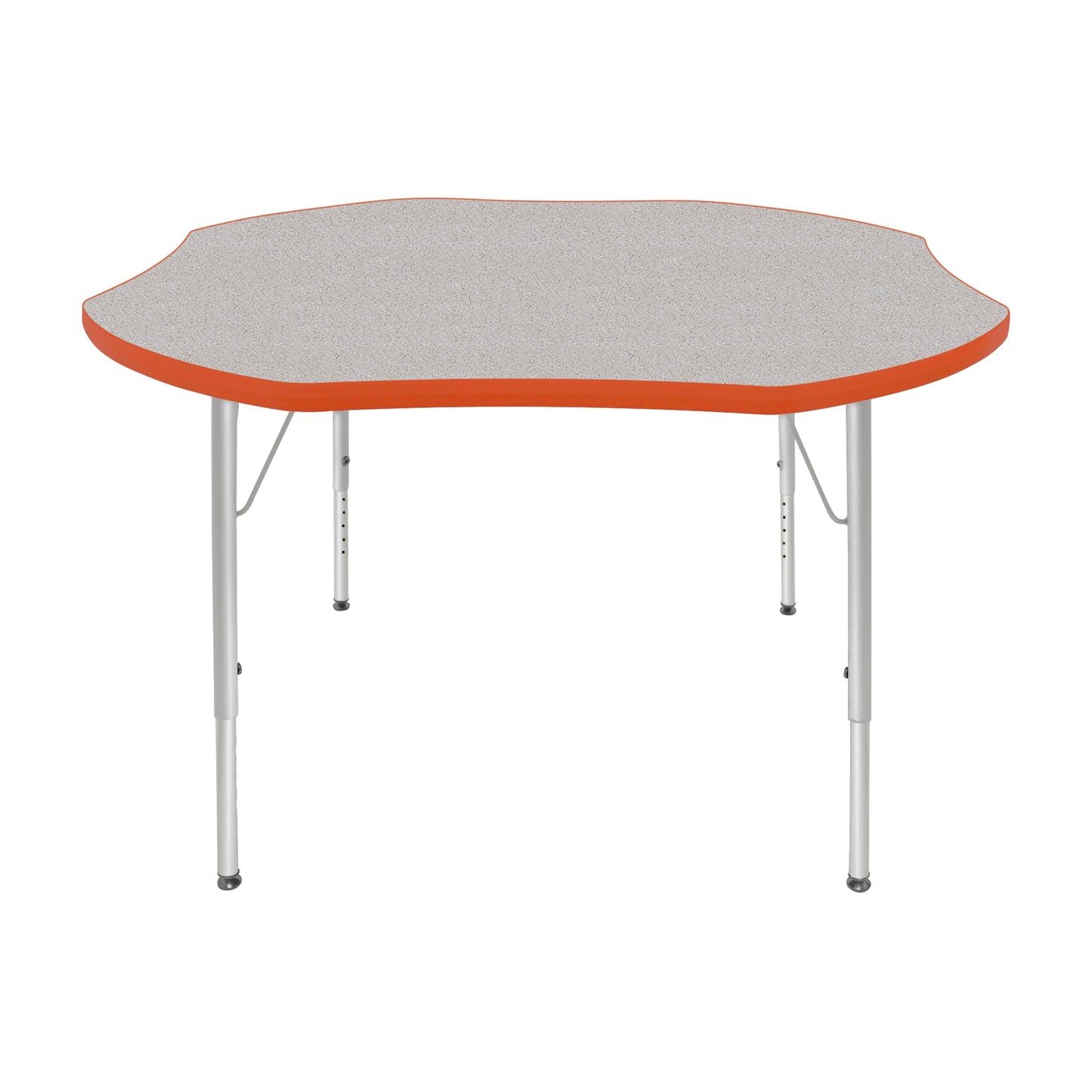 Mahar Creative Colors Shamrock Creative Colors Activity Table with Heavy Duty Laminate Top (48" Diameter x 21-30"H) - SchoolOutlet