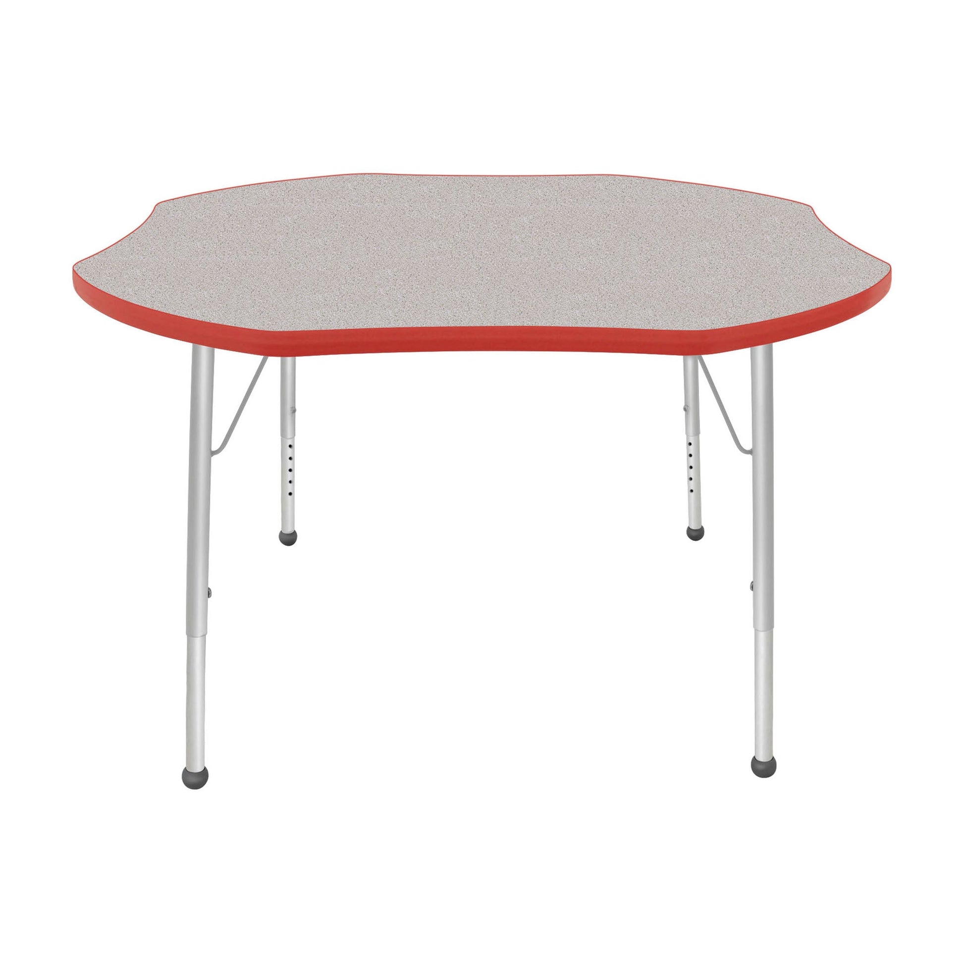 Mahar Creative Colors Shamrock Creative Colors Activity Table with Heavy Duty Laminate Top (48" Diameter x 21-30"H) - SchoolOutlet