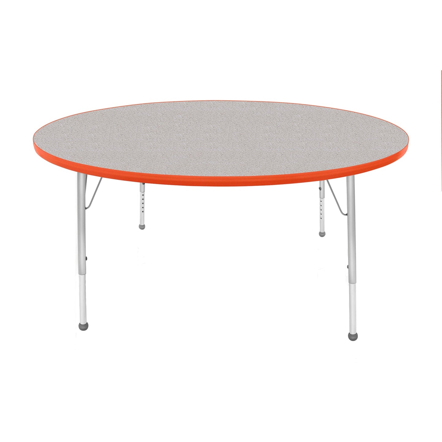 Mahar Creative Colors Large Round Creative Colors Activity Table with Heavy Duty Laminate Top (60" Diameter x 21-30"H) - SchoolOutlet