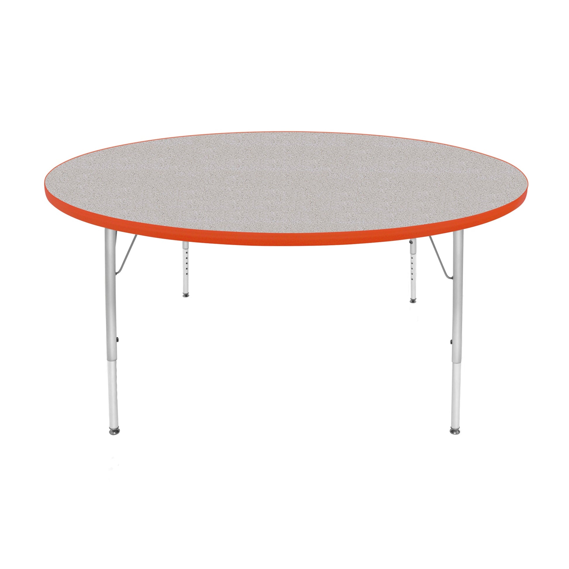 Mahar Creative Colors Large Round Creative Colors Activity Table with Heavy Duty Laminate Top (60" Diameter x 21-30"H) - SchoolOutlet
