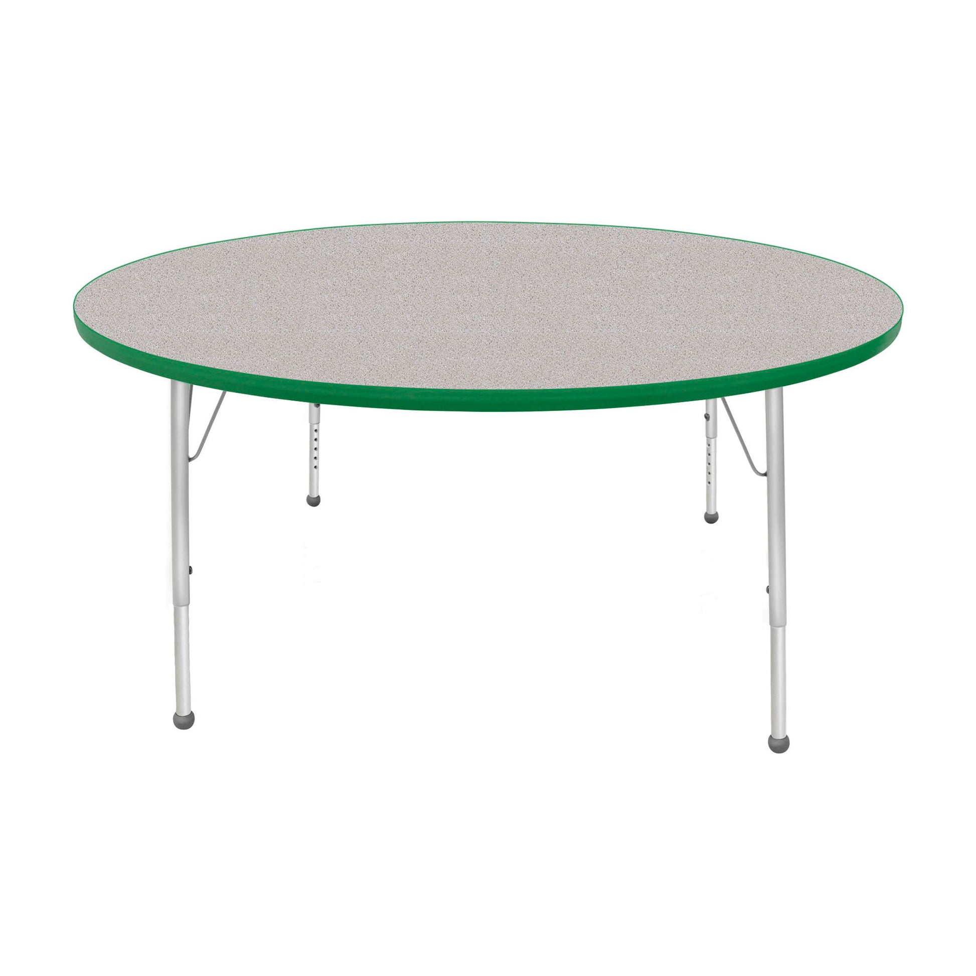 Mahar Creative Colors Large Round Creative Colors Activity Table with Heavy Duty Laminate Top (60" Diameter x 21-30"H) - SchoolOutlet