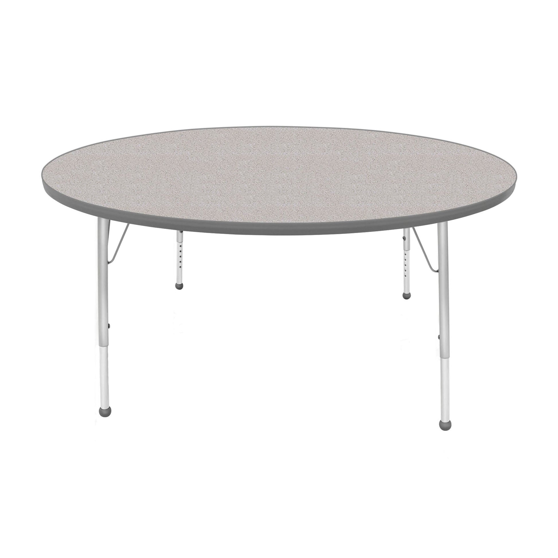 Mahar Creative Colors Large Round Creative Colors Activity Table with Heavy Duty Laminate Top (60" Diameter x 21-30"H) - SchoolOutlet