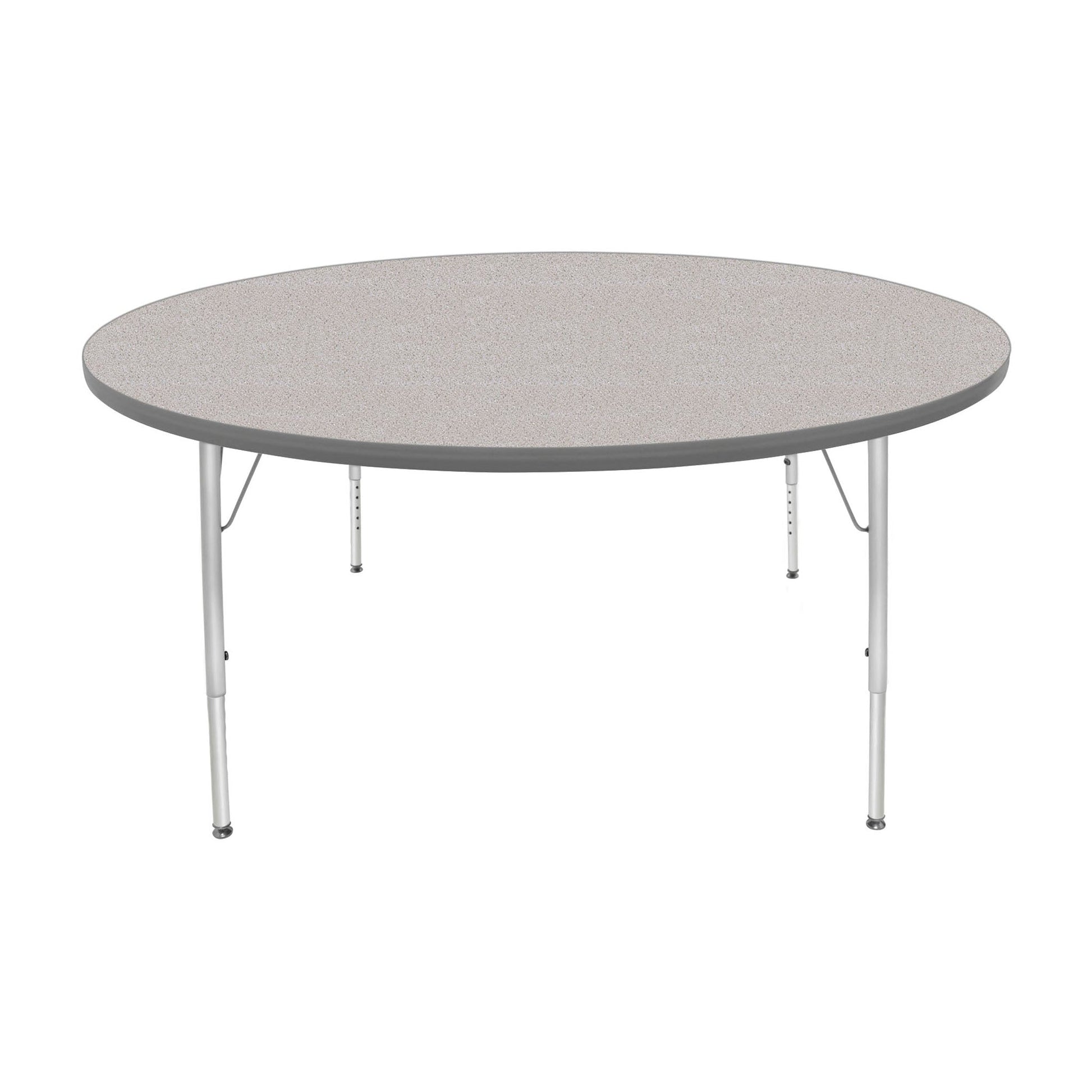 Mahar Creative Colors Large Round Creative Colors Activity Table with Heavy Duty Laminate Top (60" Diameter x 21-30"H) - SchoolOutlet