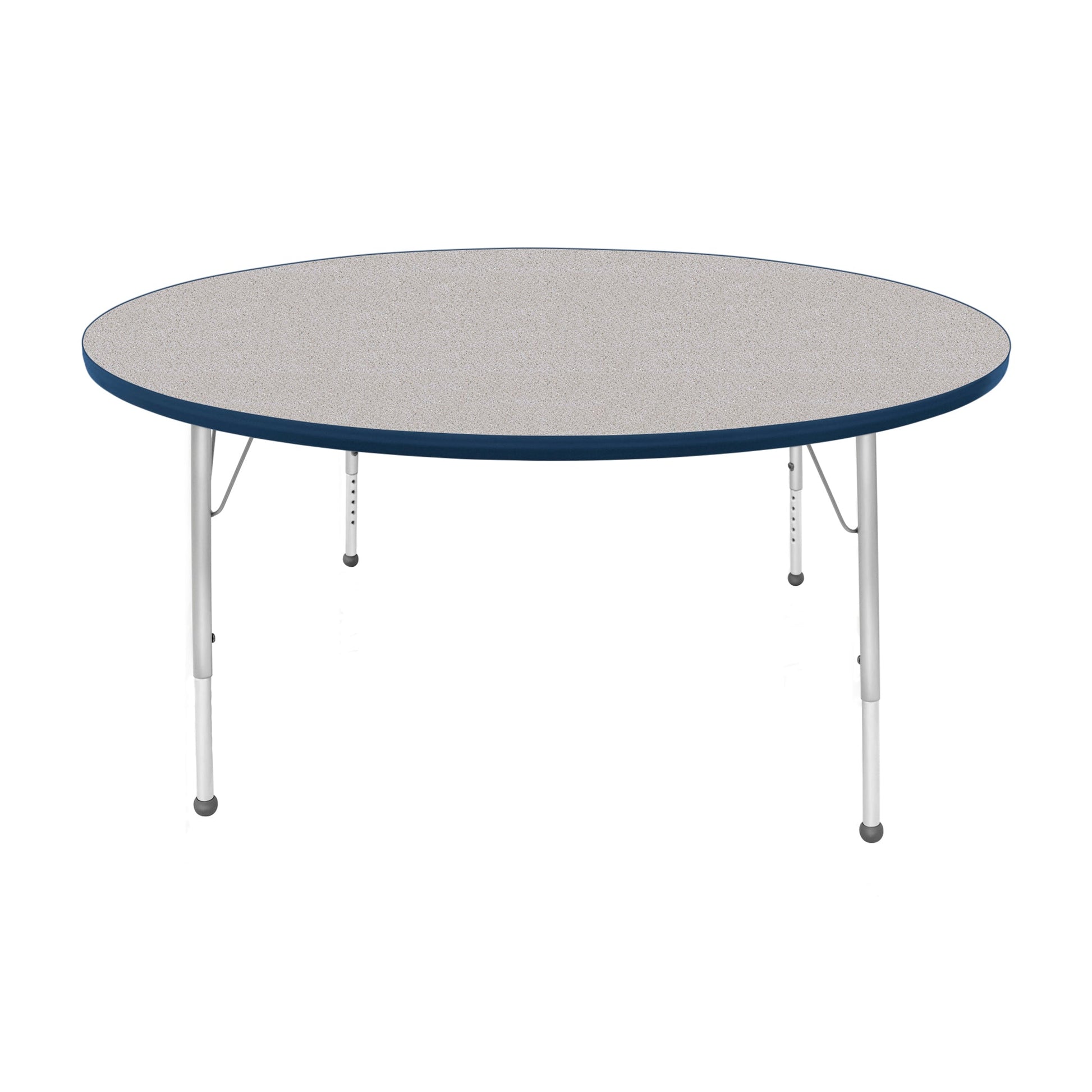 Mahar Creative Colors Large Round Creative Colors Activity Table with Heavy Duty Laminate Top (60" Diameter x 21-30"H) - SchoolOutlet