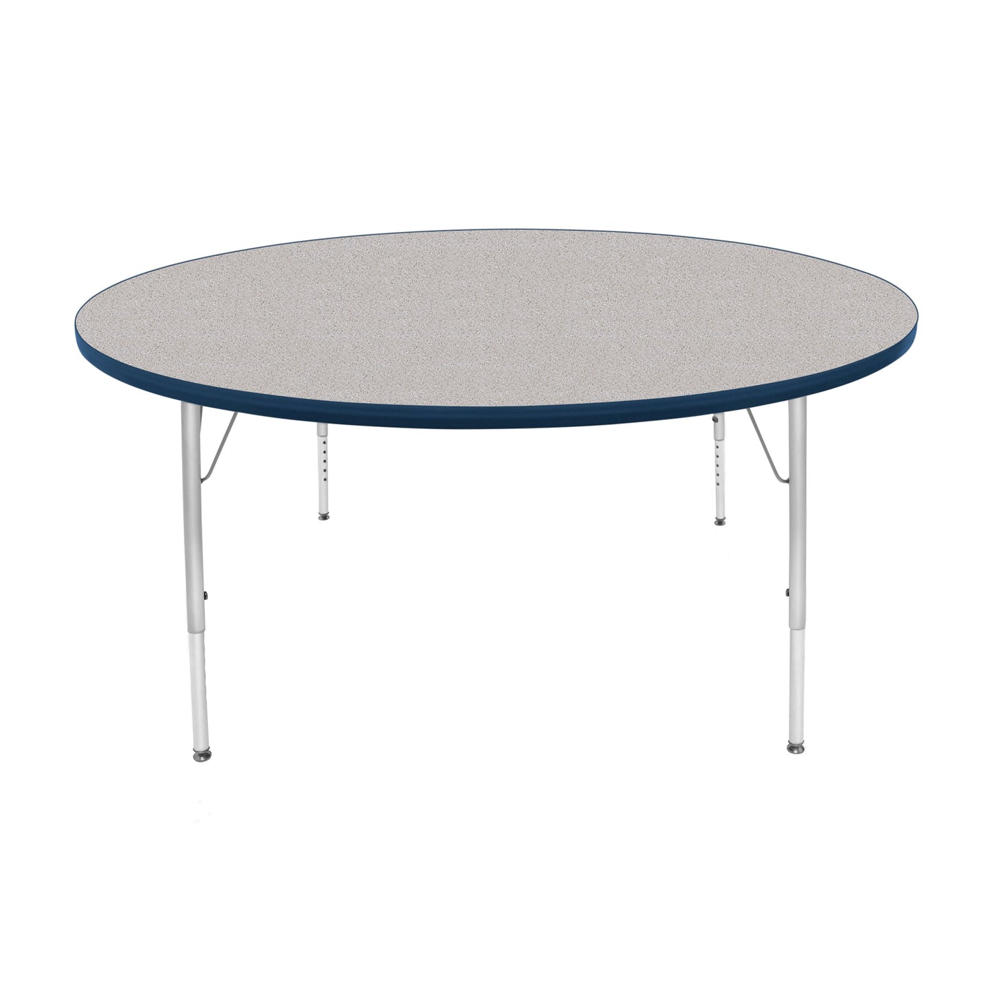 Mahar Creative Colors Large Round Creative Colors Activity Table with Heavy Duty Laminate Top (60" Diameter x 21-30"H) - SchoolOutlet