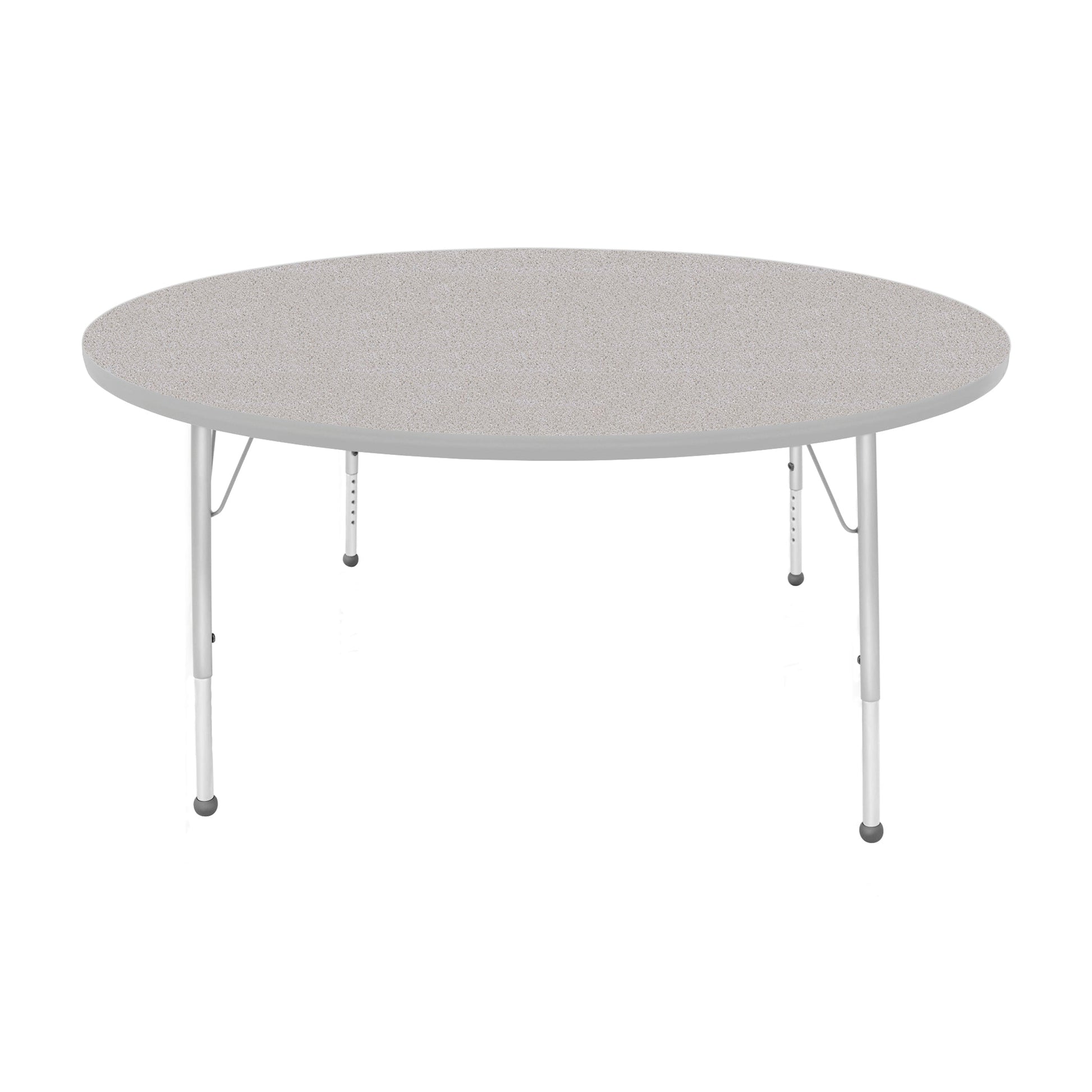 Mahar Creative Colors Large Round Creative Colors Activity Table with Heavy Duty Laminate Top (60" Diameter x 21-30"H) - SchoolOutlet