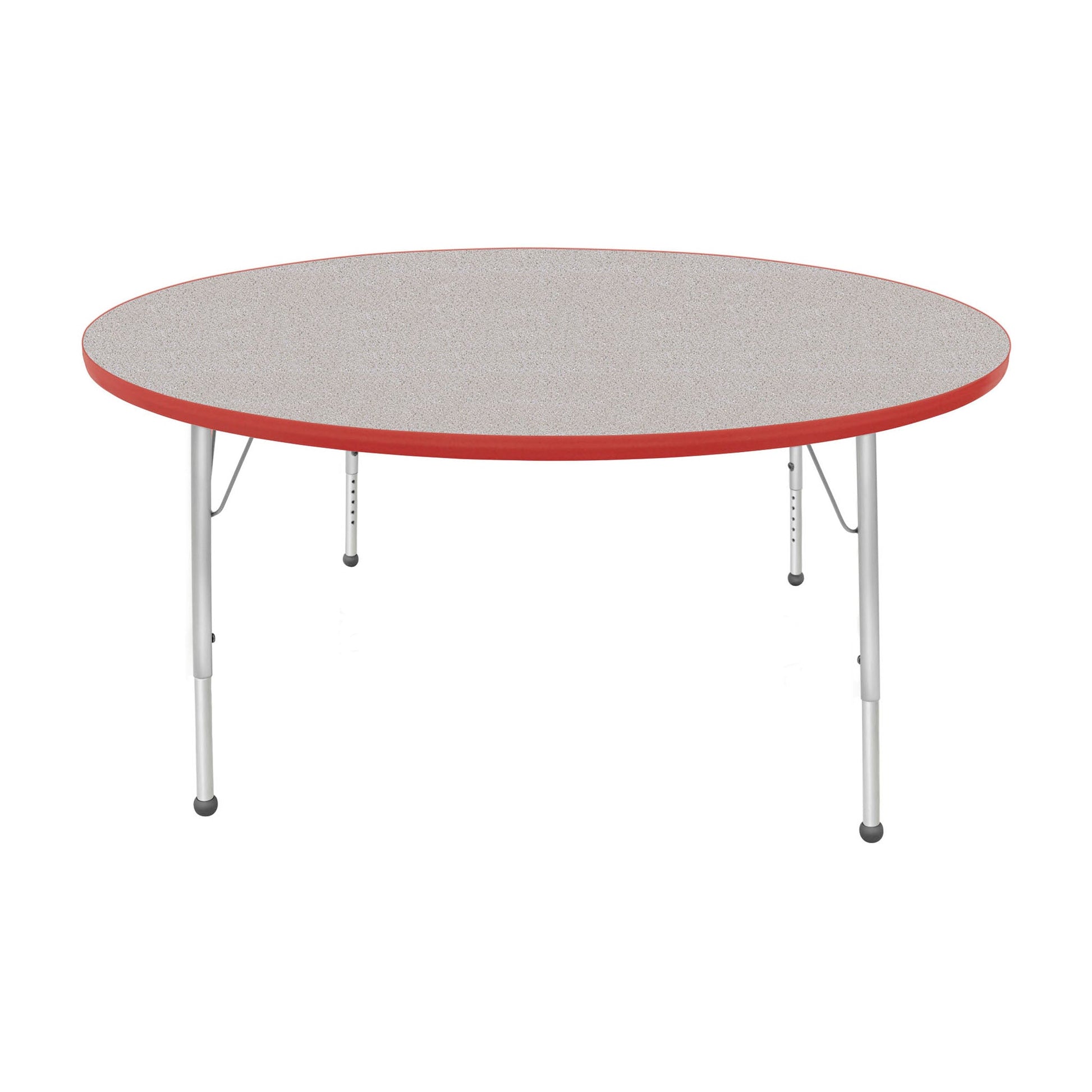 Mahar Creative Colors Large Round Creative Colors Activity Table with Heavy Duty Laminate Top (60" Diameter x 21-30"H) - SchoolOutlet