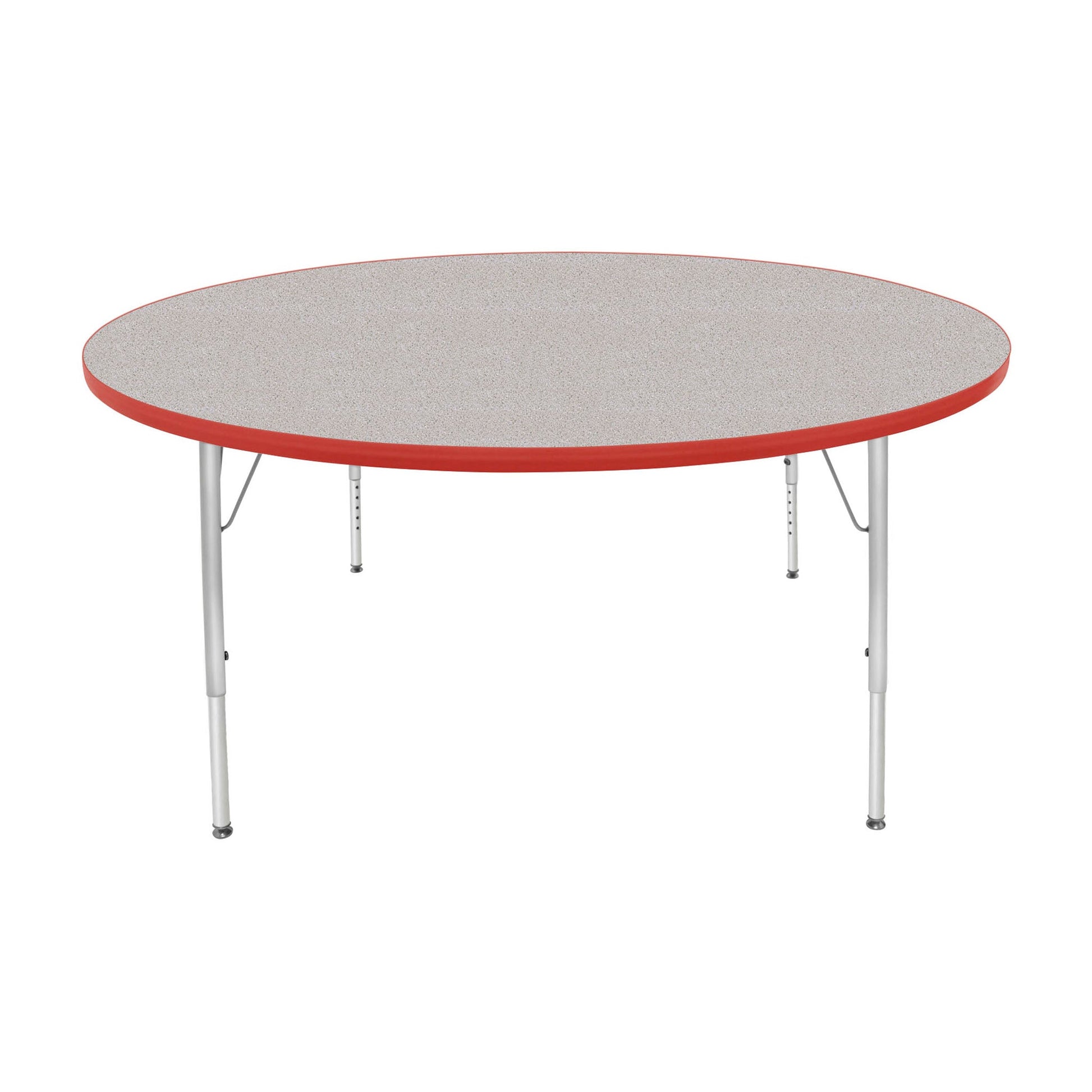 Mahar Creative Colors Large Round Creative Colors Activity Table with Heavy Duty Laminate Top (60" Diameter x 21-30"H) - SchoolOutlet