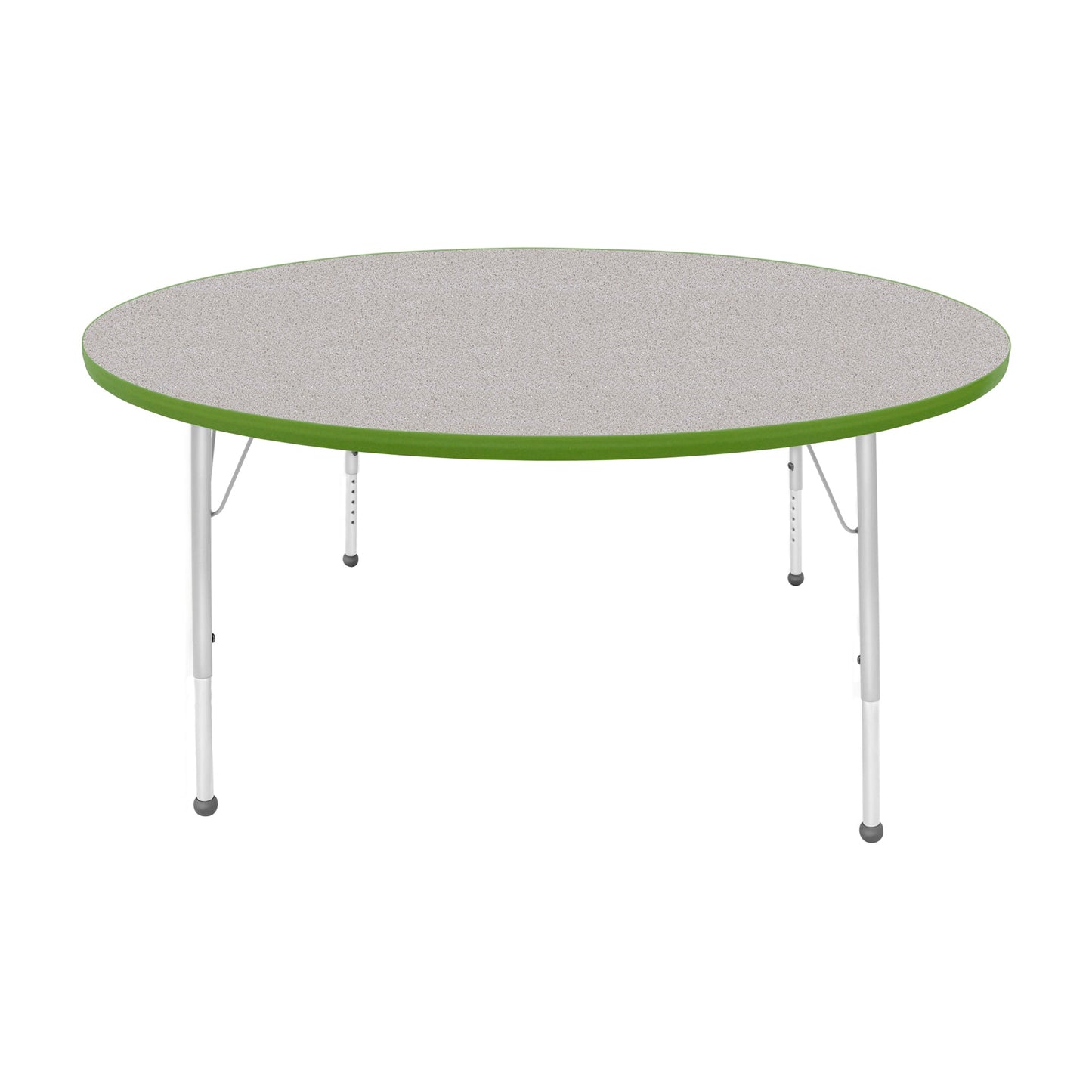 Mahar Creative Colors Large Round Creative Colors Activity Table with Heavy Duty Laminate Top (60" Diameter x 21-30"H) - SchoolOutlet