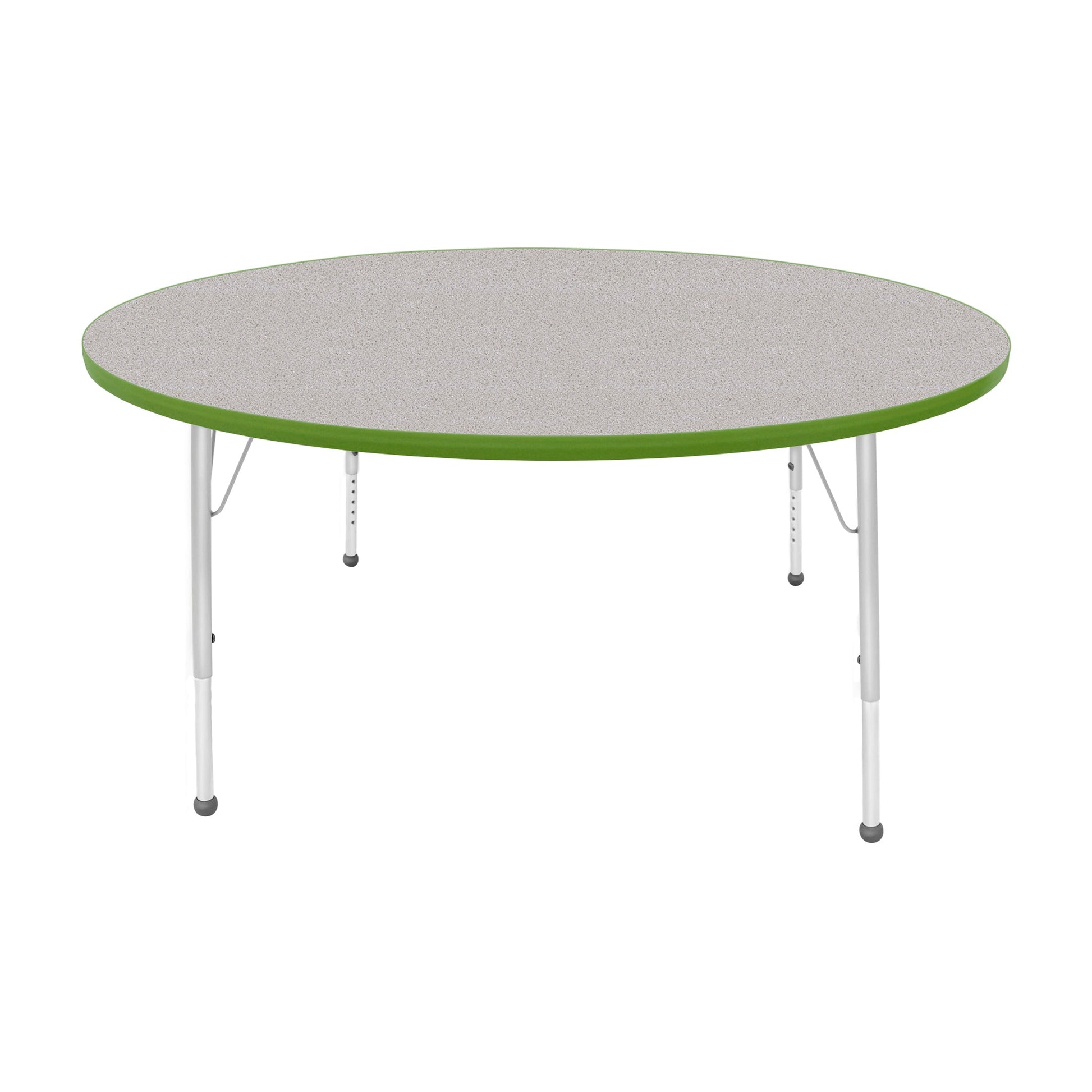 Mahar Creative Colors Large Round Creative Colors Activity Table with Heavy Duty Laminate Top (60" Diameter x 21-30"H) - SchoolOutlet