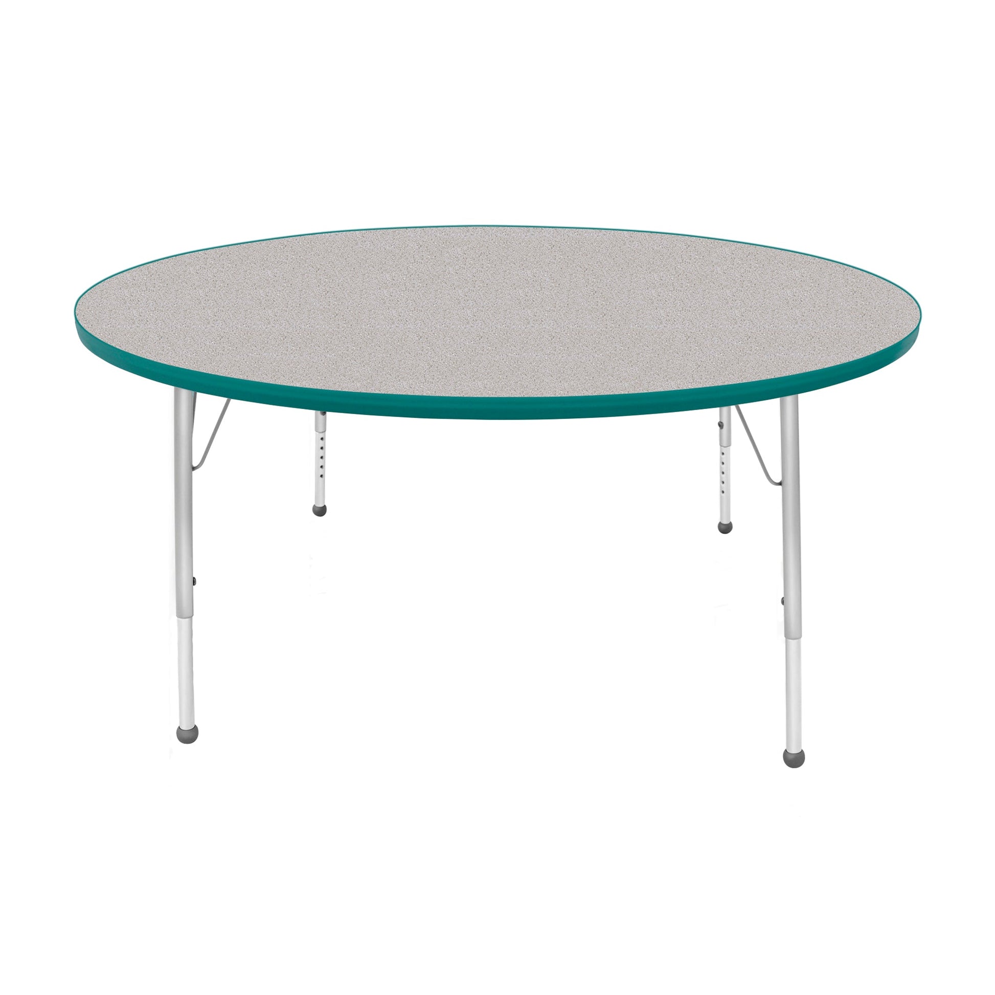 Mahar Creative Colors Large Round Creative Colors Activity Table with Heavy Duty Laminate Top (60" Diameter x 21-30"H) - SchoolOutlet