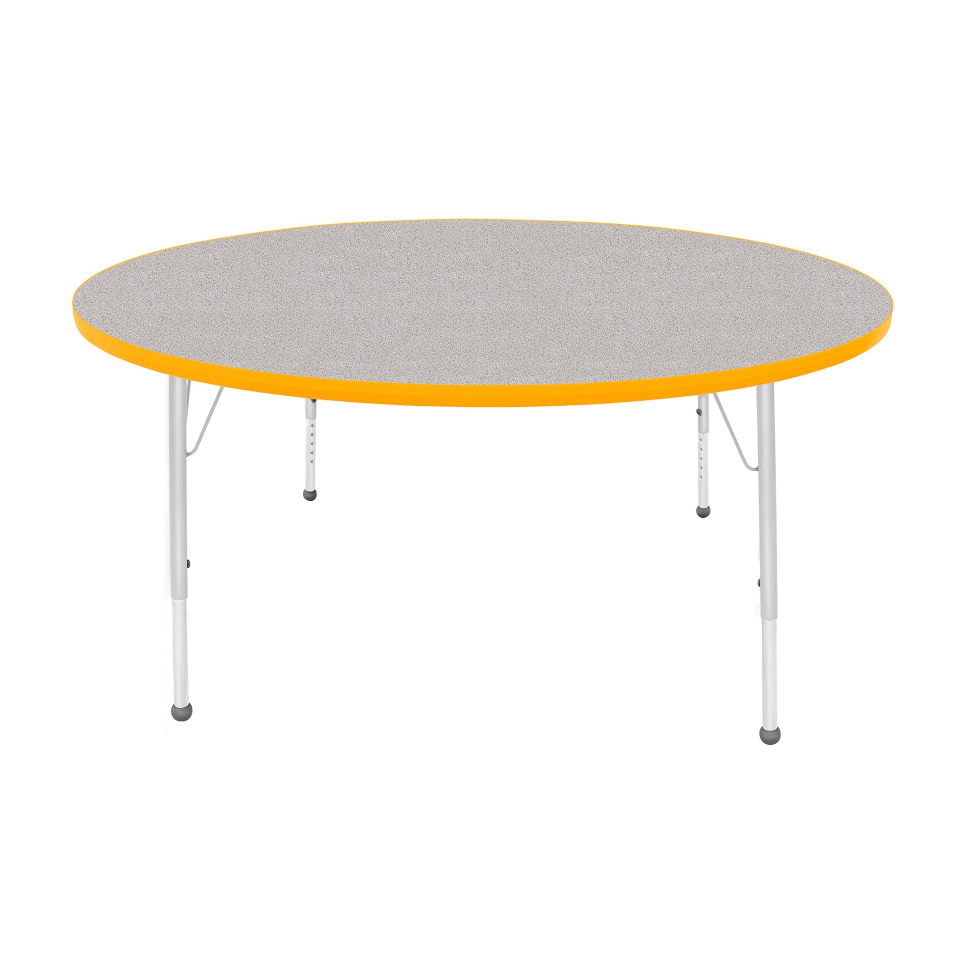 Mahar Creative Colors Large Round Creative Colors Activity Table with Heavy Duty Laminate Top (60" Diameter x 21-30"H) - SchoolOutlet