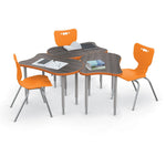 Mooreco Hierarchy Fender Standard Student Desk (Standard) Adjustable Height 22