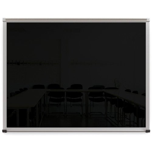 Mooreco 4'W X 3'H - Framed Visionary Board - Black (Mooreco 14803) - SchoolOutlet
