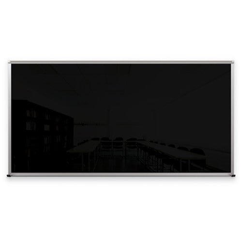 Mooreco 8'W X 4'H - Framed Visionary Board - Black (Mooreco 14805) - SchoolOutlet