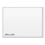Mooreco Ultra Trim - Porcelain Markerboard Silver - 3'H x 4'W (Mooreco 2029C) - SchoolOutlet