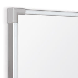 Mooreco Ultra Trim - Porcelain Markerboard Silver - 4'H x 8'W (Mooreco 2029H)