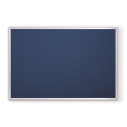 Mooreco Fab-Tak Tackboard - Aluminum Trim - 4'H x 5'W (Mooreco 331AF)