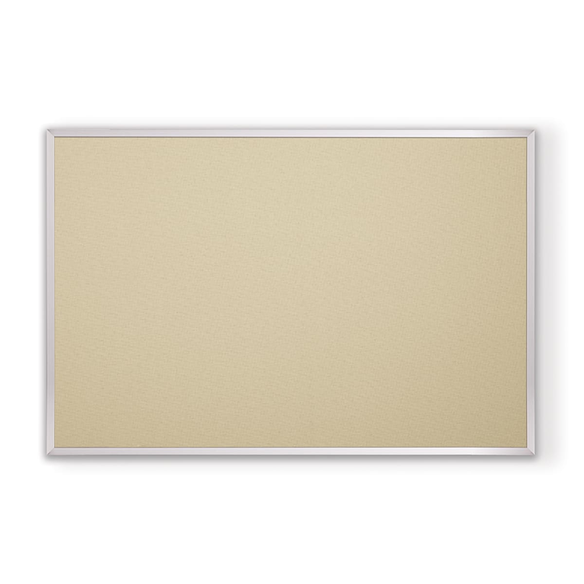 Mooreco Fabric Cork - Plate Tackboard - Aluminum Trim - 4'H x 8'W (MOR-333AH) - SchoolOutlet