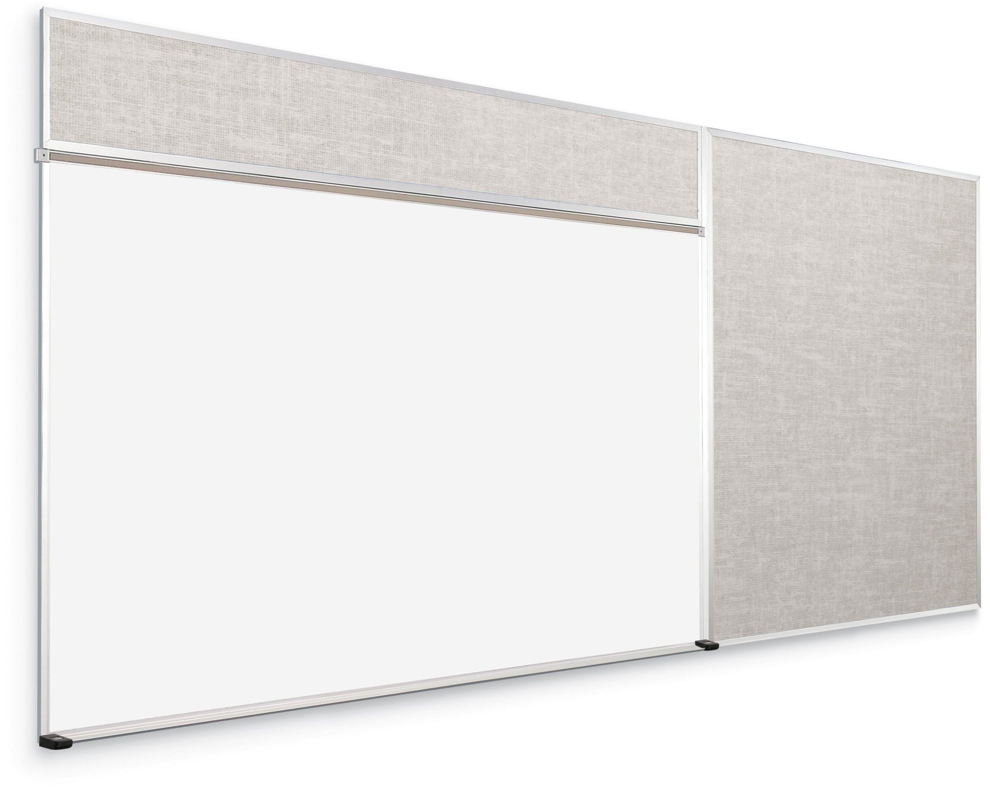 Mooreco Combo-Rite Board - Porcelain Steel Markerboard and Vin-Tak Tackboard (Type D) - SchoolOutlet