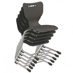 Mooreco Hierarchy Cantilever School Chair - 5 Pack - Cantilever Base - 14