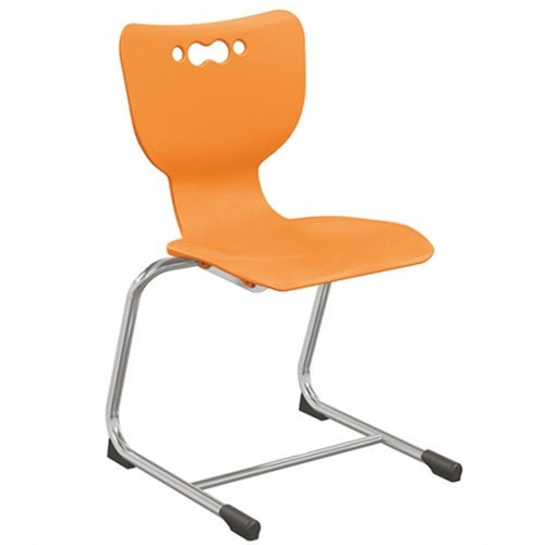 Mooreco Hierarchy Cantilever School Chair - 5 Pack - Cantilever Base - 14" Height - Chrome Frame (Mooreco 53214-5) - SchoolOutlet