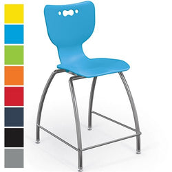 MooreCo 53220 Hierarchy Stool - 4-Leg Stool (24 inch) (MooreCo 53220)