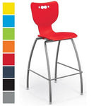MooreCo 53221 Hierarchy Stool - 4-Leg Stool (30 inch) (MooreCo 53221) - SchoolOutlet
