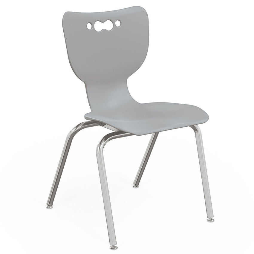 Hierarchy 4-Leg School Chair (16"H - Kindergarten to Grade 2) - 53316 - SchoolOutlet